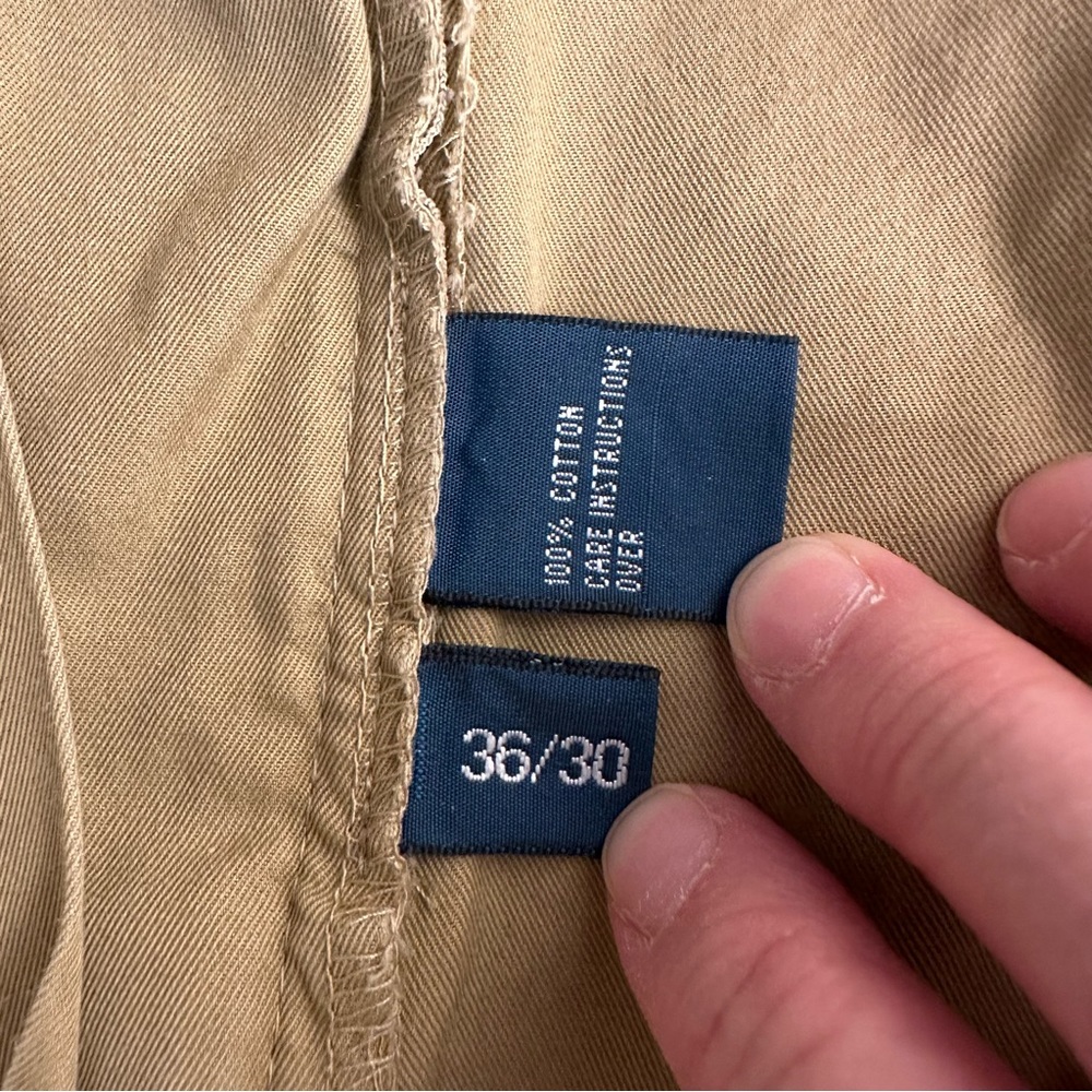 Ralph Lauren Polo Men’s Beige Khaki Pant 36W x 30L - Picture 6 of 8